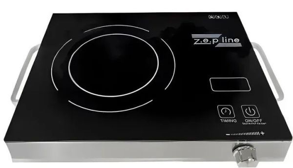 Інфрачервона плита Zepline ZP-061 2200 Вт 1 конфорка склокераміка
